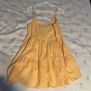 cotton on orange dress